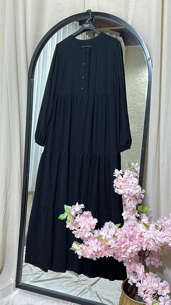 فستان حرير المدينة كسرات