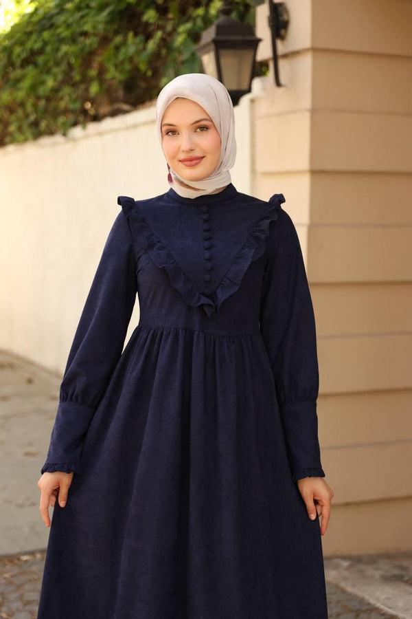 قماش شمواه مع ازرار